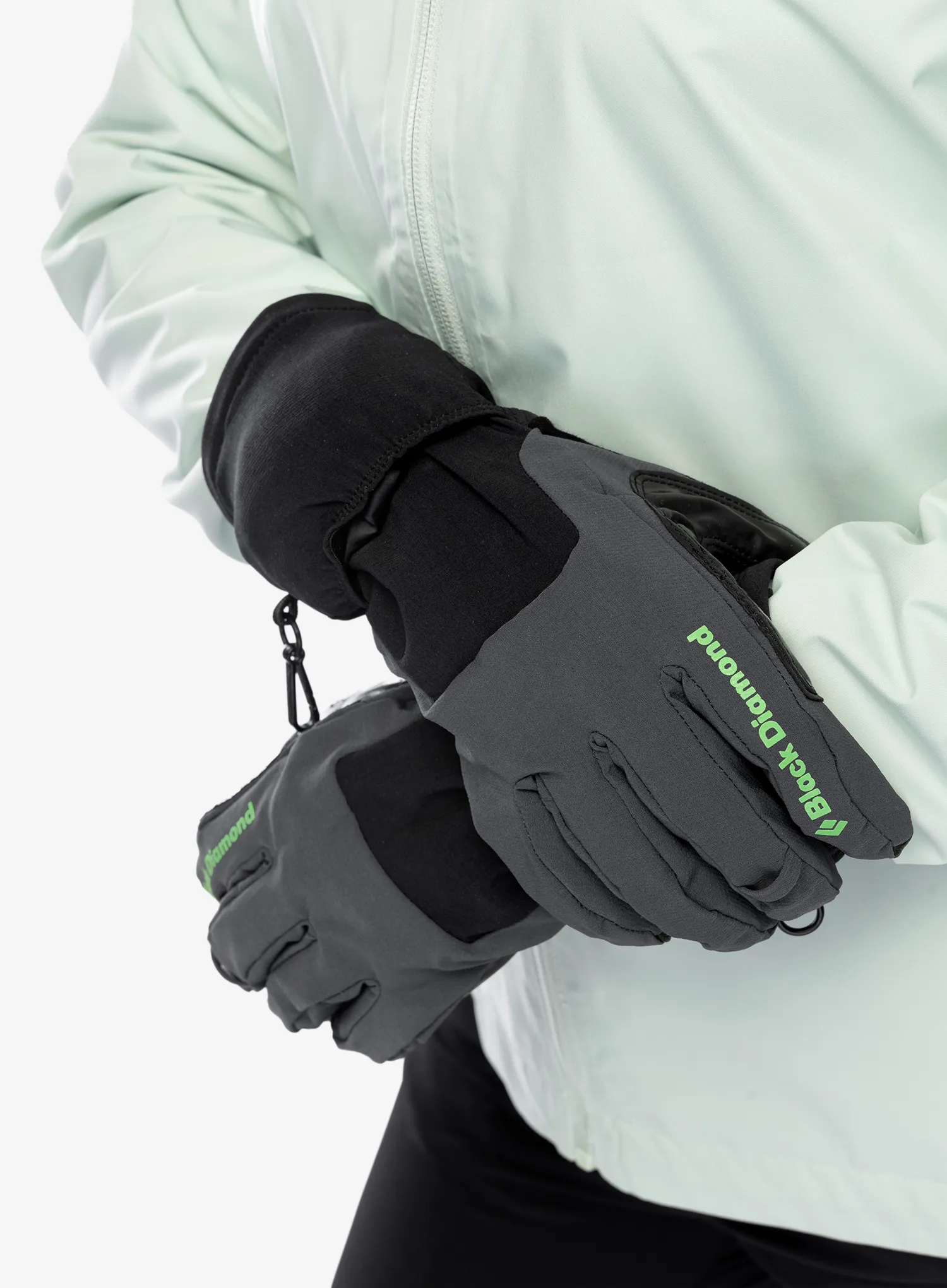 Pohodniške rokavice Black Diamond Cirque Gloves - carbon