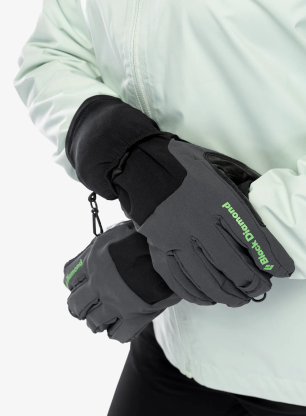 Pohodniške rokavice Black Diamond Cirque Gloves - carbon