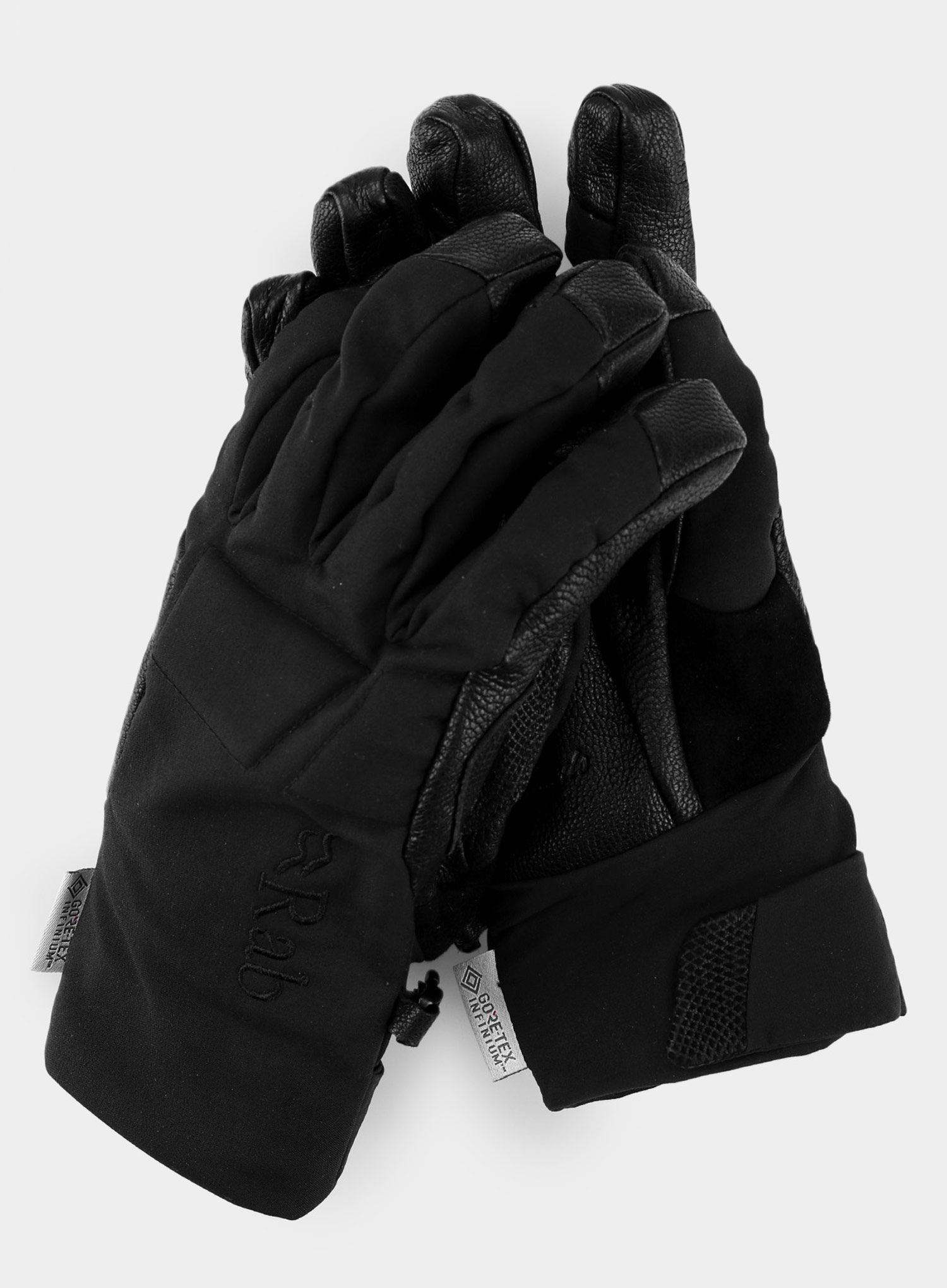 Pohodniške rokavice Rab Axis Glove - black