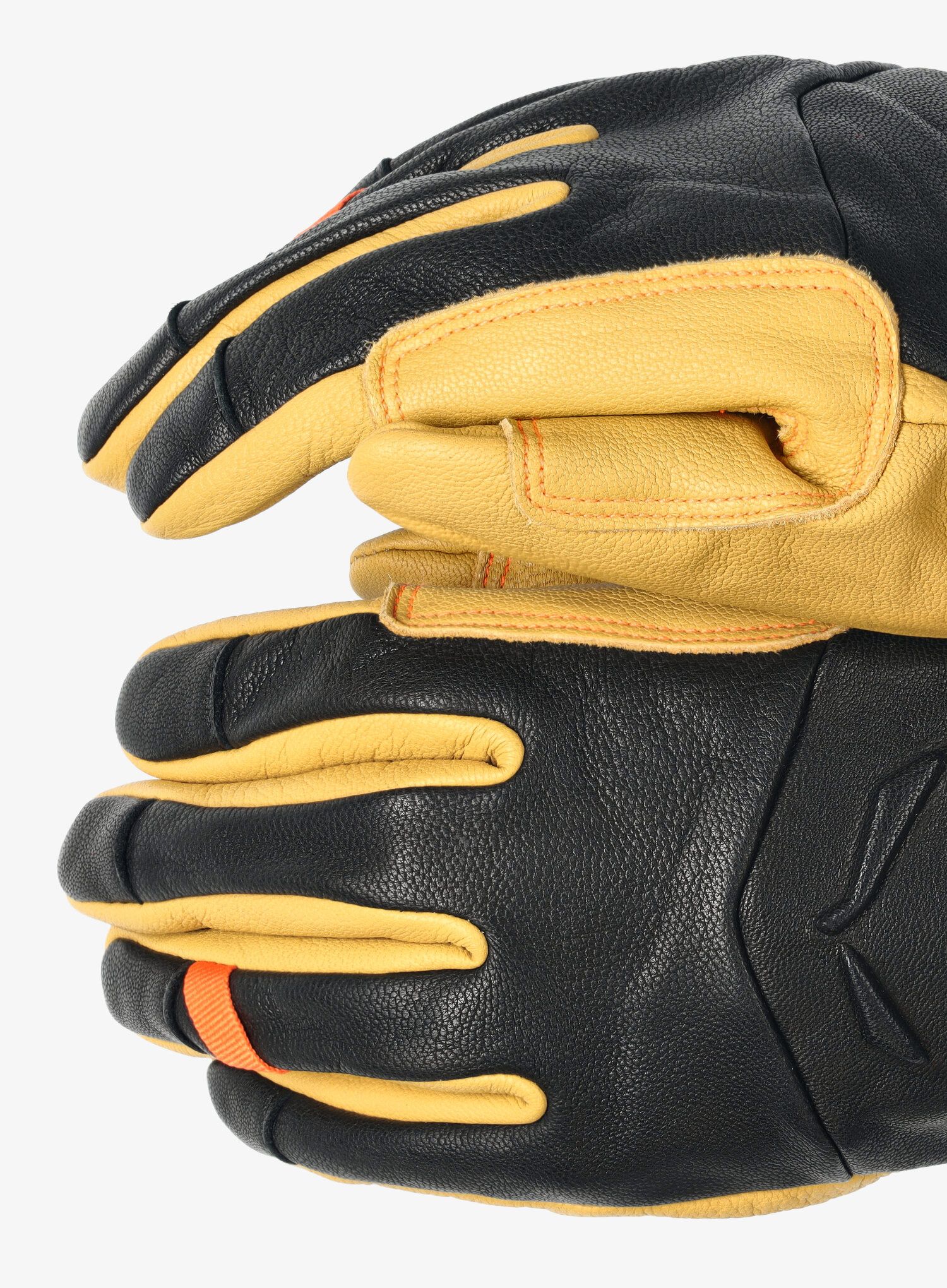 Pohodniške rokavice Salewa Ortles AM Leather Gloves - black out