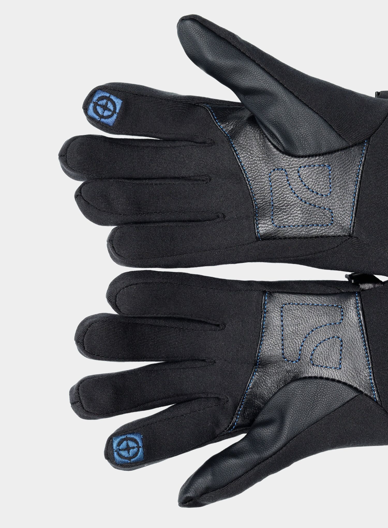 Rokavice Trekmates Ullscarf Glove - black