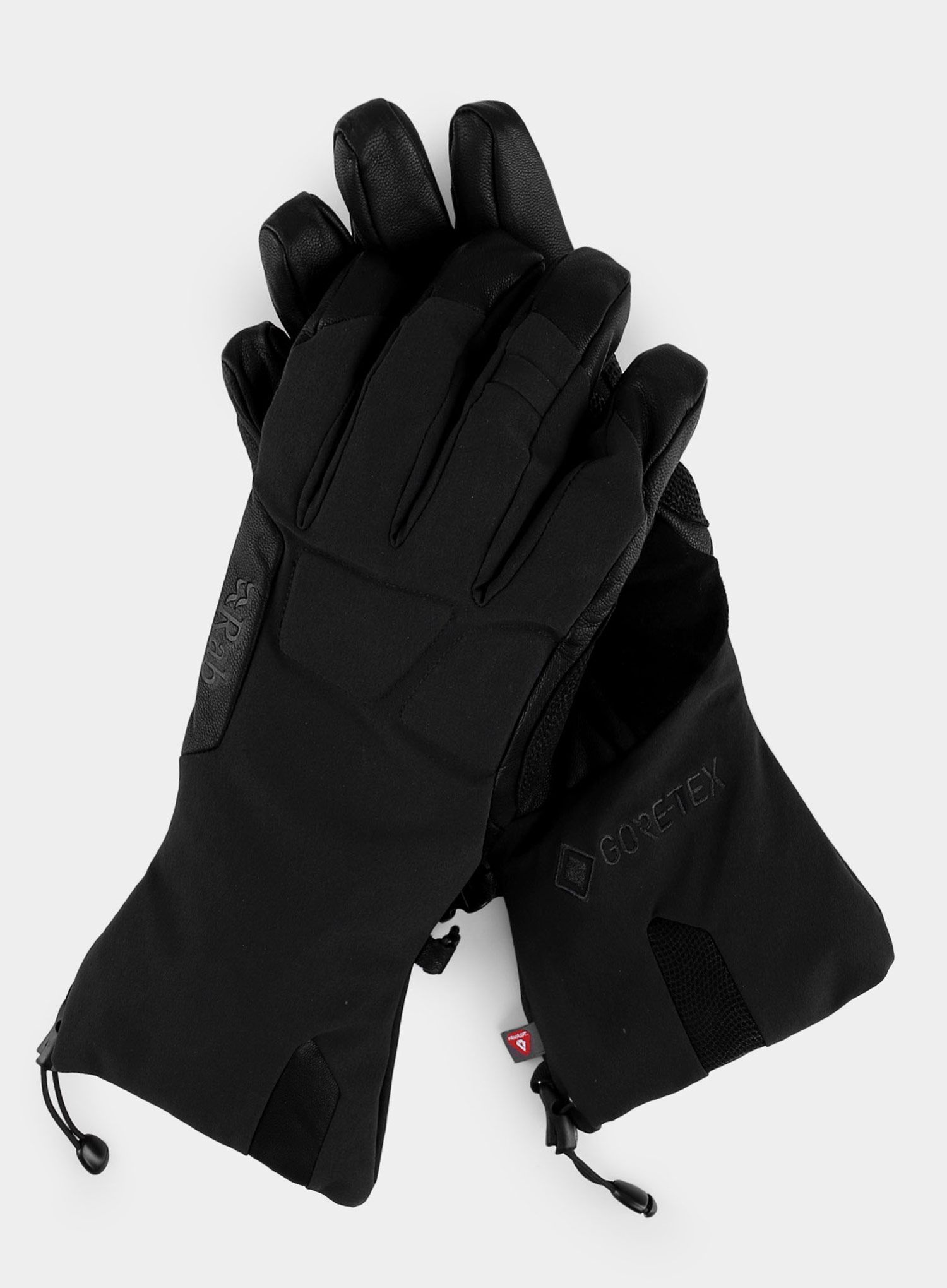 Pohodniške rokavice Rab Pivot GTX Glove - black