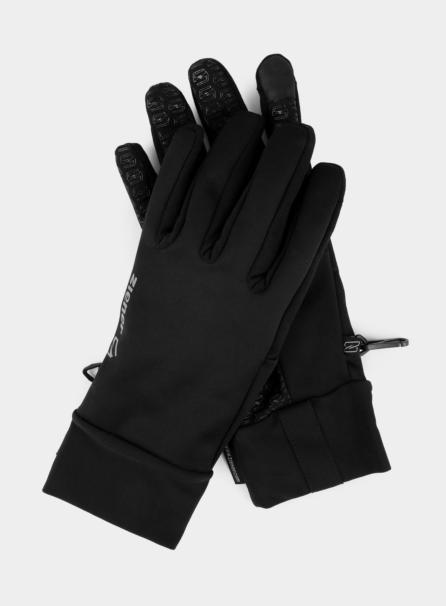 Vetrotesne rokavice Ziener Ividuro Touch - black