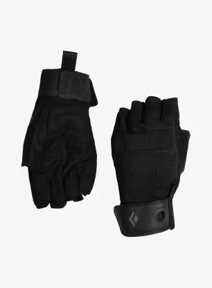 Rokavice brez prstov Black Diamond Crag Half-Finger - black