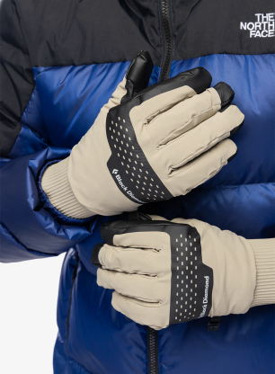 Rokavice Black Diamond Alpine Softshell Gloves - moonstone