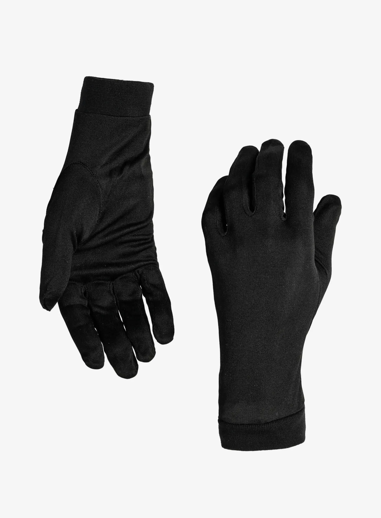 Rokavice Cocoon Silk Glove Liners - black