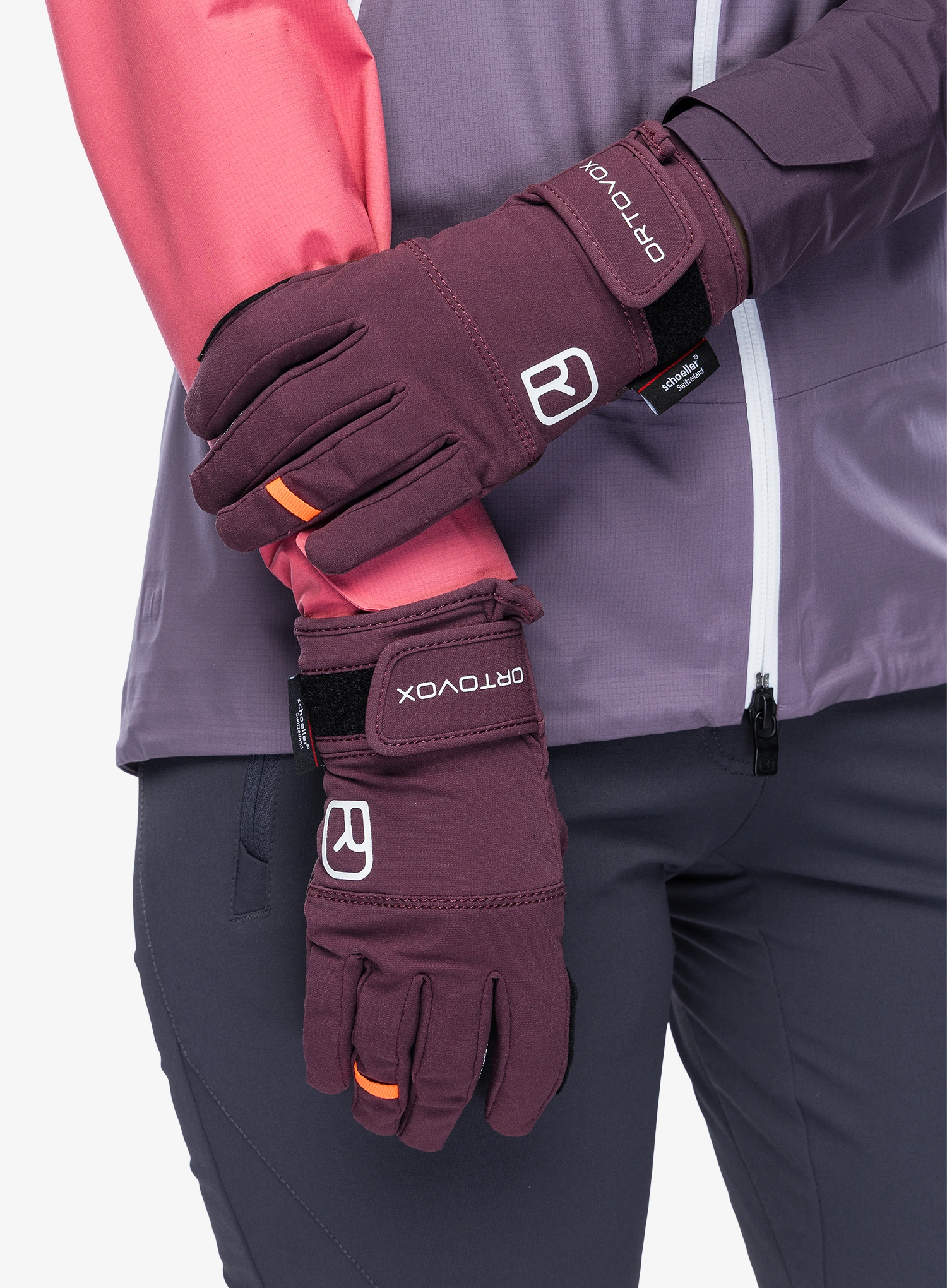 Ženske rokavice Ortovox Tour Light Glove - winetasting