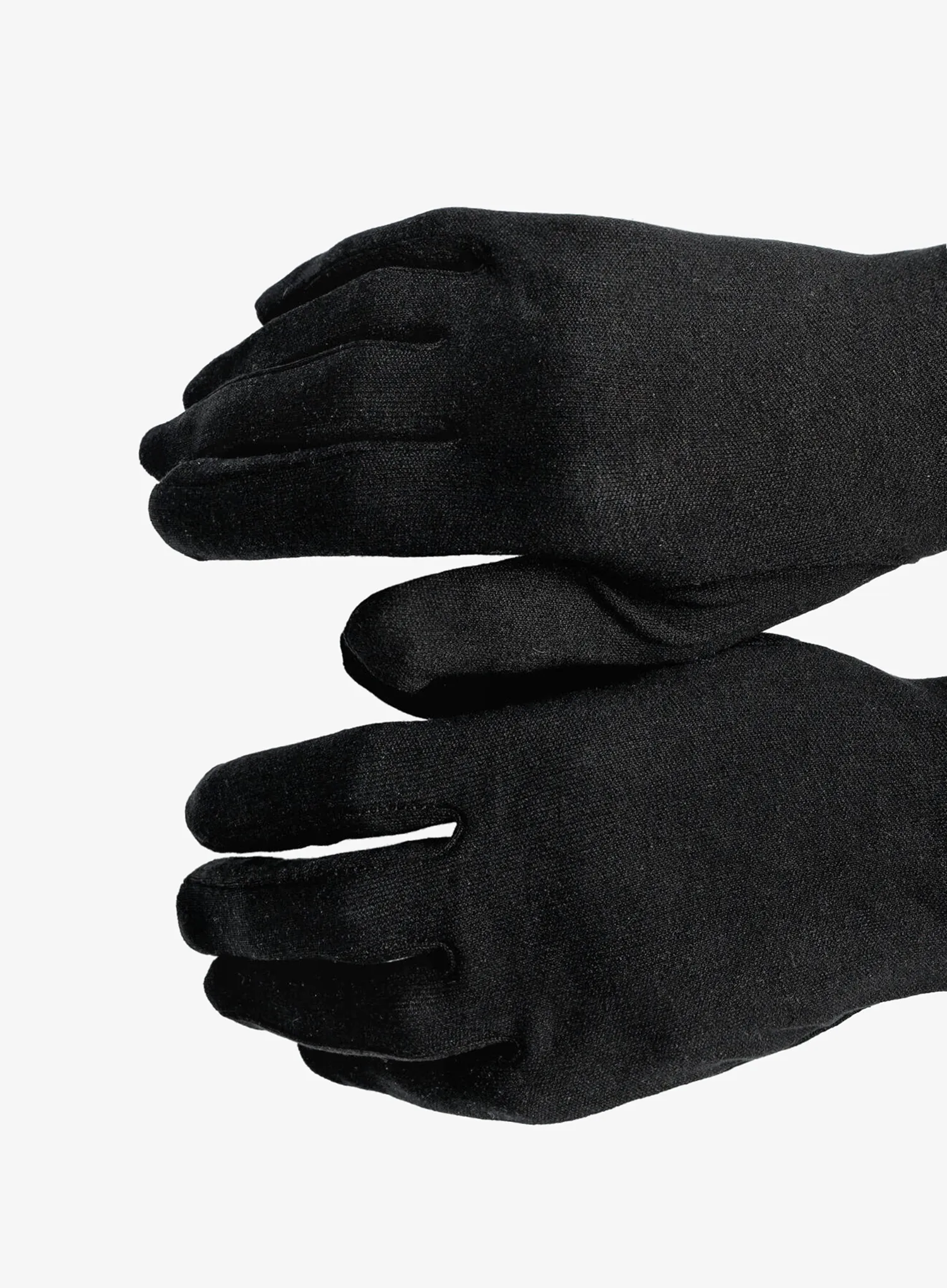 Rokavice za pametne telefone Trekmates Silk Liner Glove - black