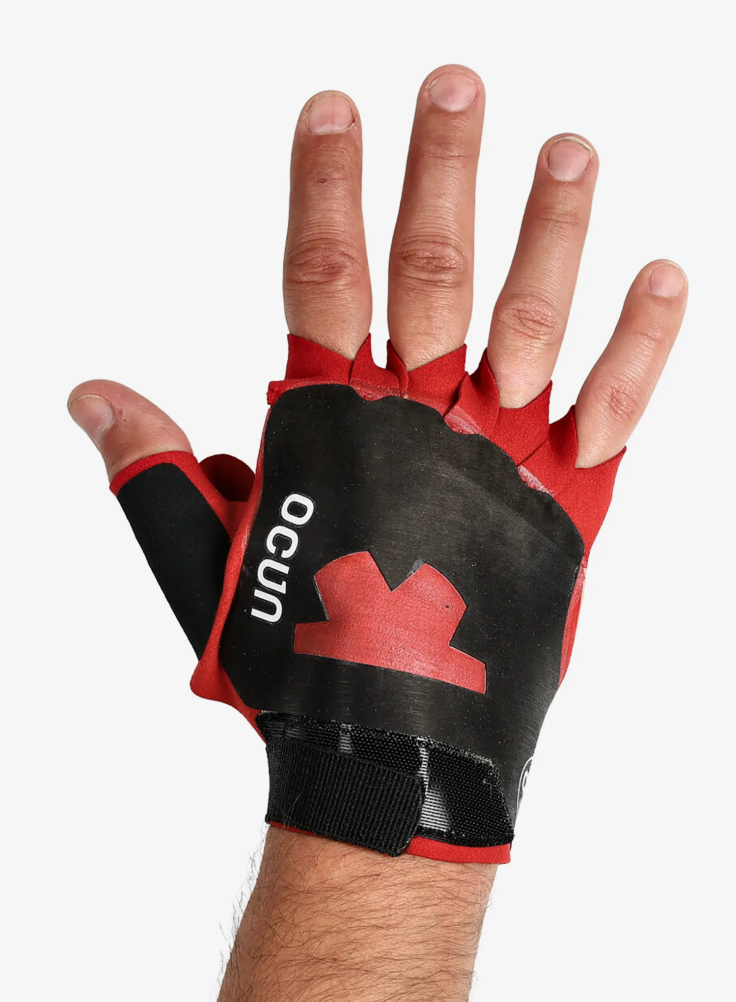 Rokavice za plezanje Ocun Crack Gloves Pro - red
