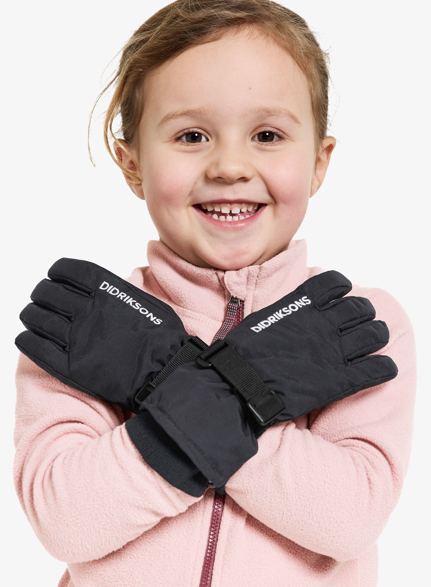 Otroške rokavice Didriksons Biggles Gloves 3 - black