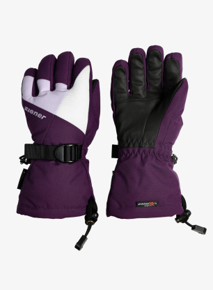 Otroške rokavice Ziener Lani GTX Junior - dark violet