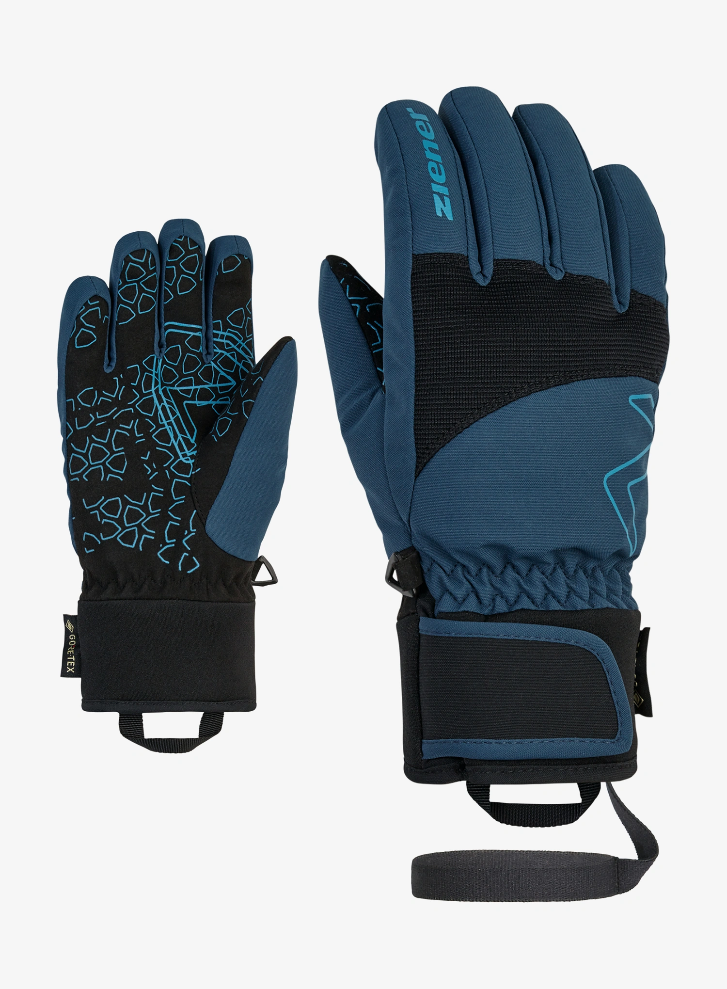 Otroške rokavice Ziener Lotar GTX PR Glove - hale navy