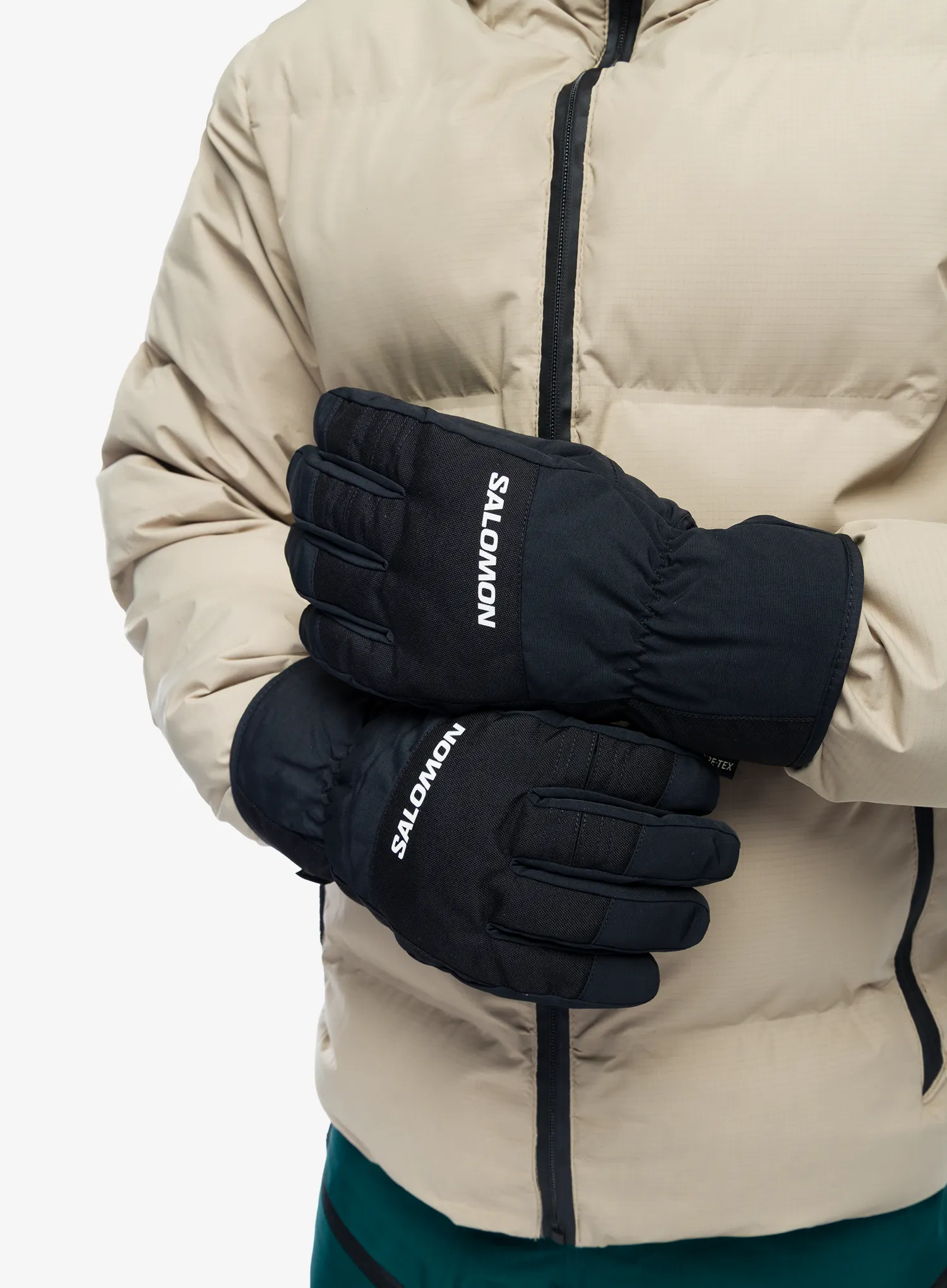 Rokavice za smučanje Salomon Force GTX - deep black
