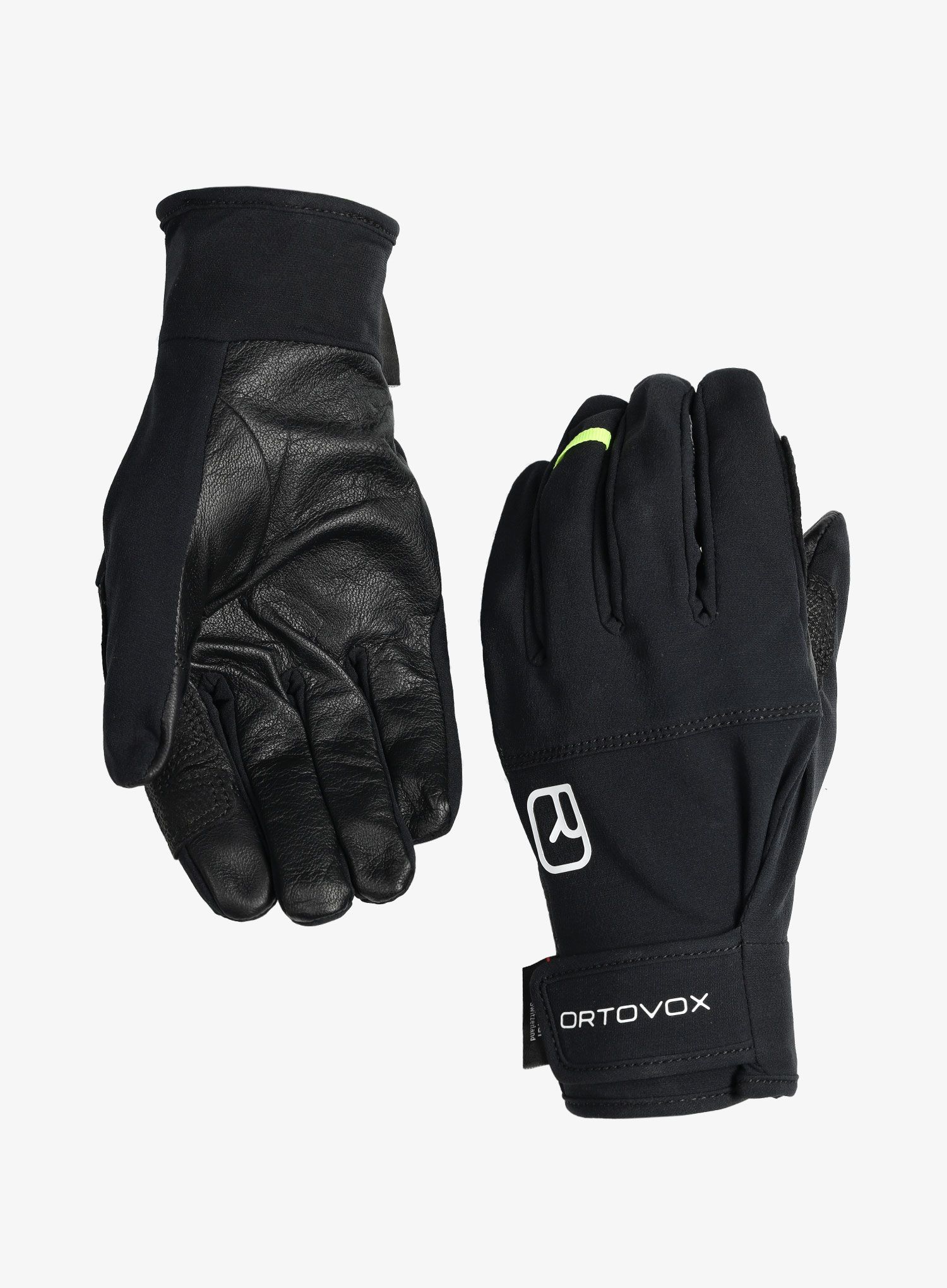 Rokavice Ortovox Tour Light Glove - black raven