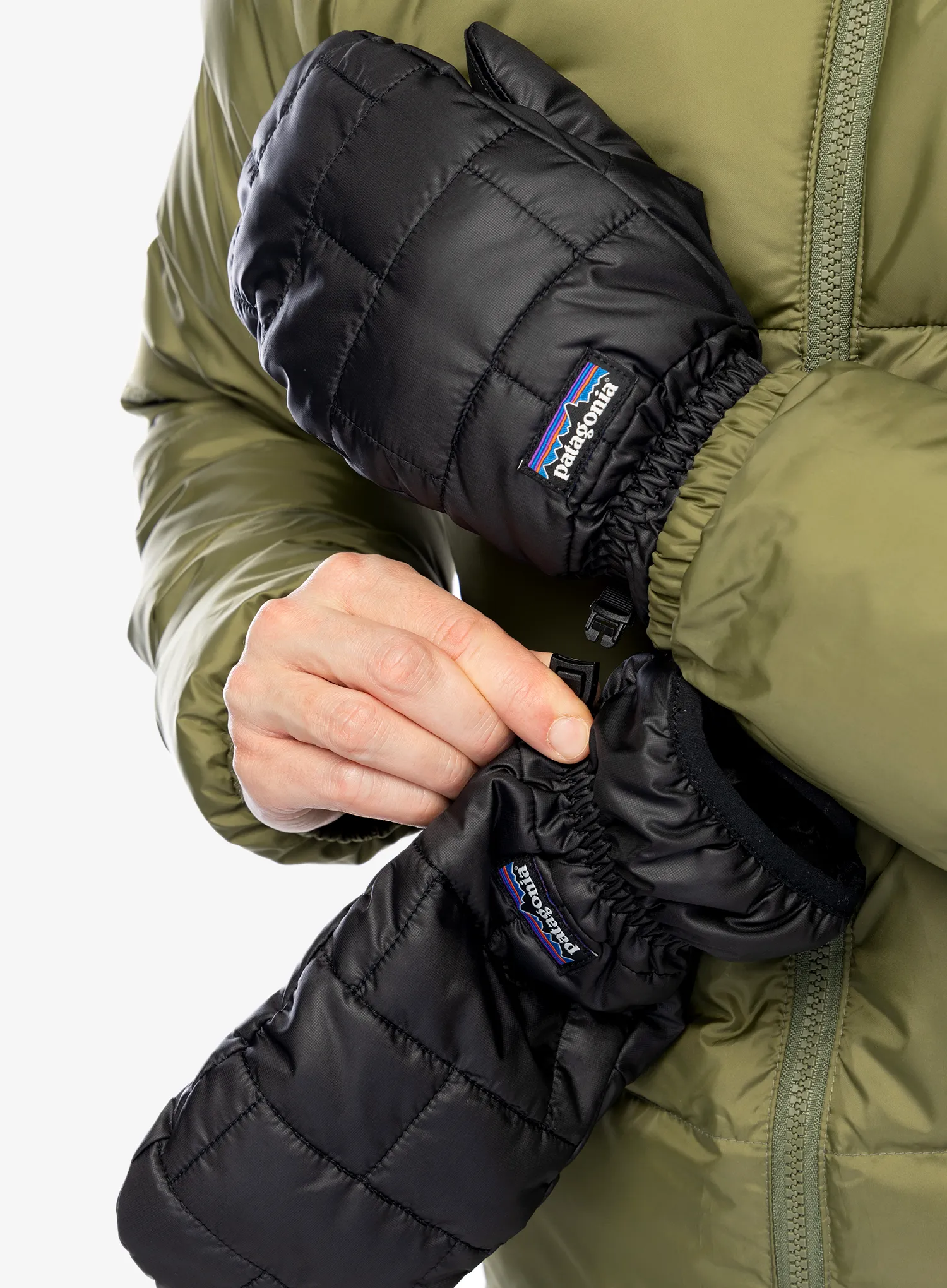 Rokavice Patagonia Nano Puff Mitts - black