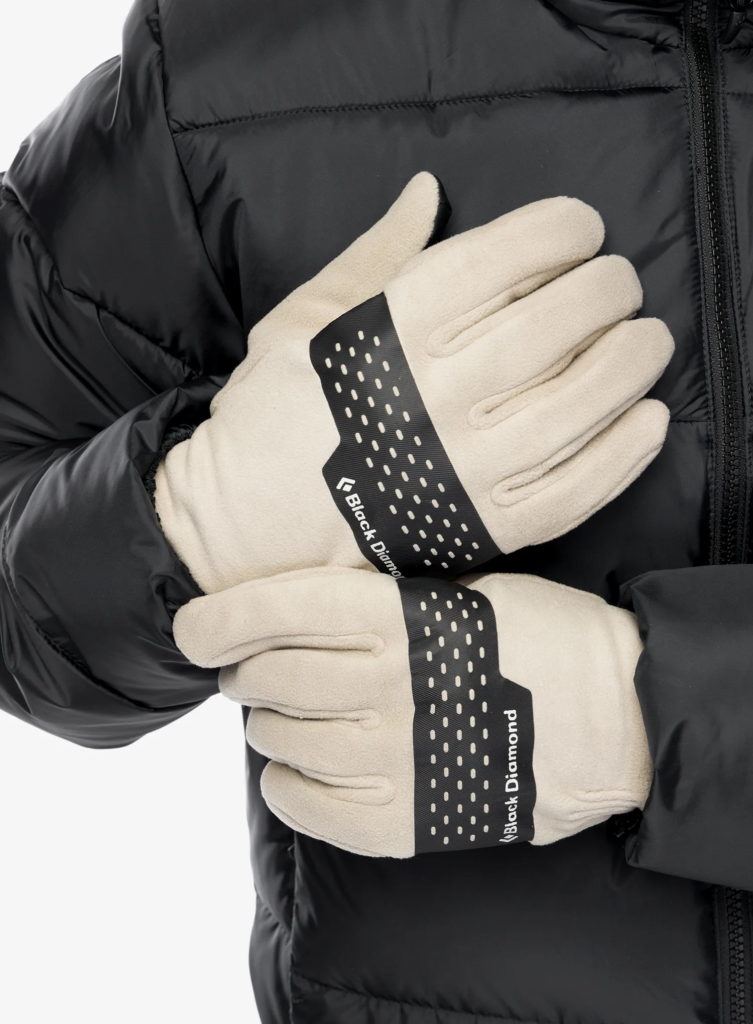 Rokavice iz flisa Black Diamond Alpine Fleece Gloves - moonstone