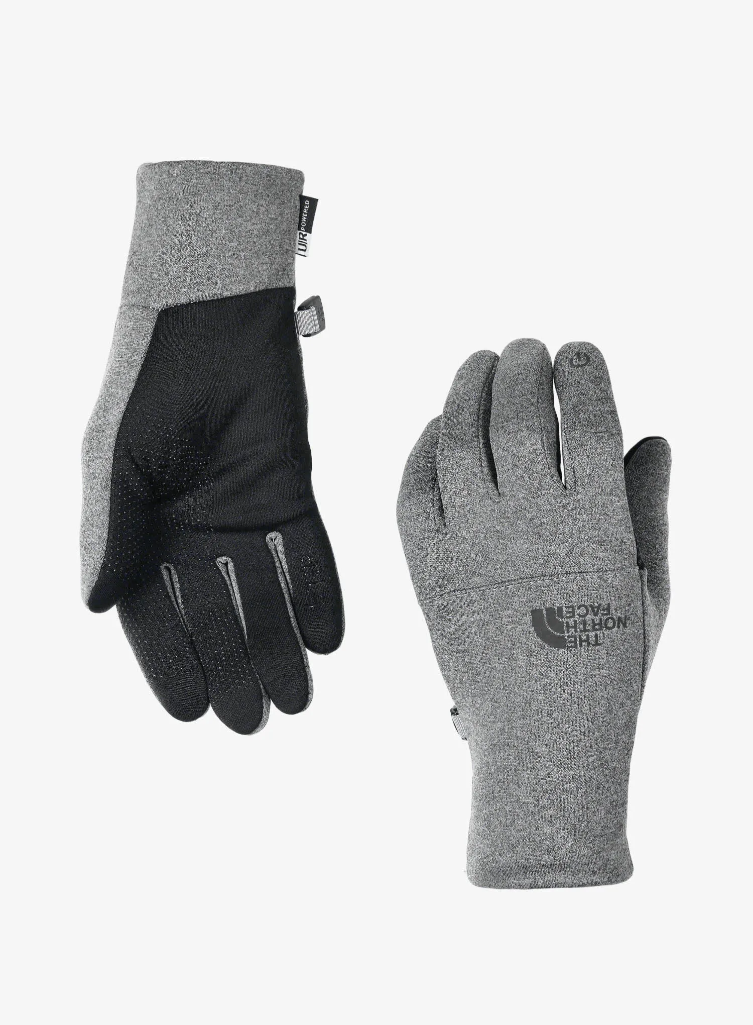 Ženske rokavice iz flisa The North Face Etip Recycled Glove - tnf medium grey heather
