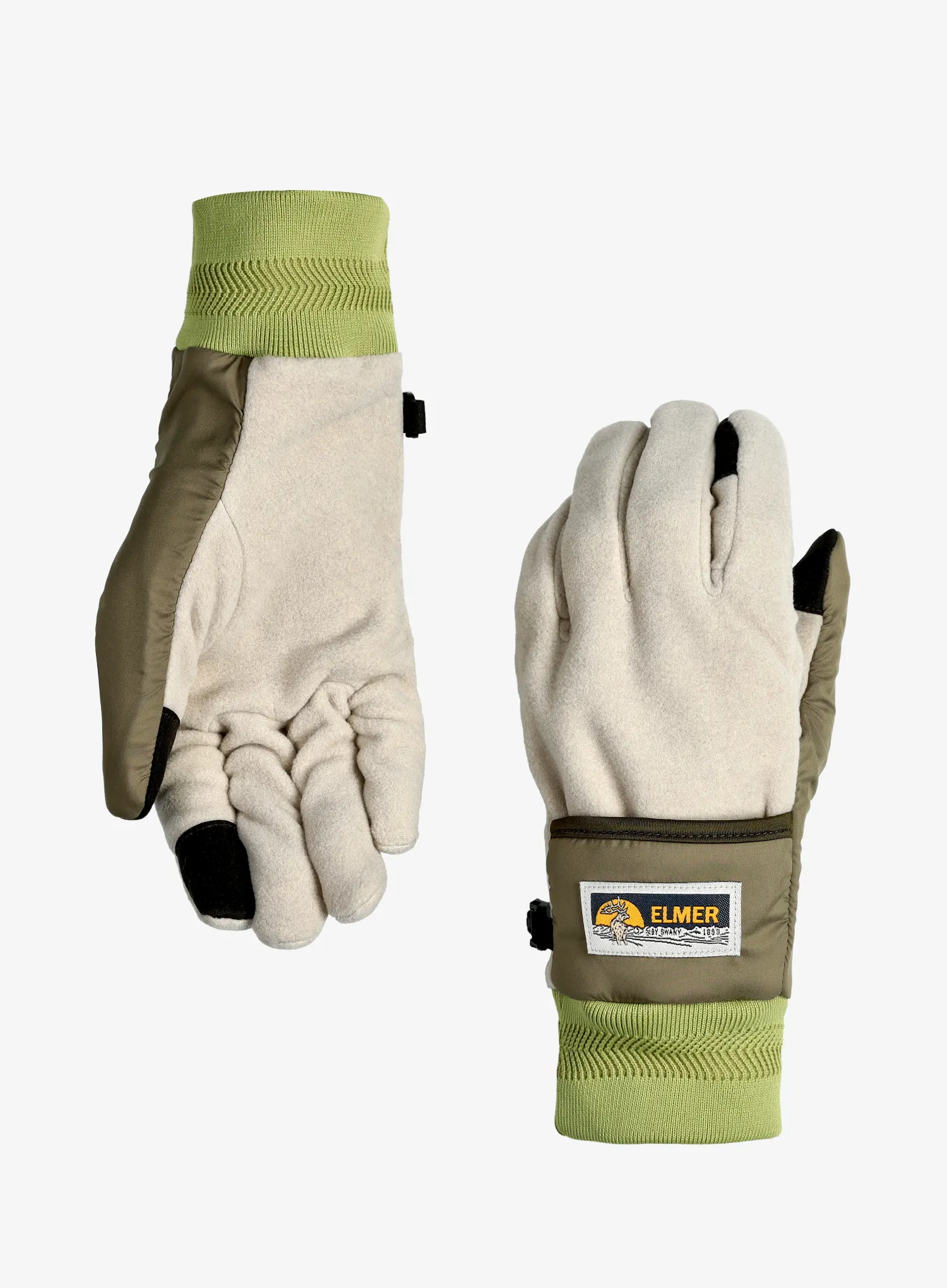 Rokavice iz flisa Elmer EM305 City Pro - oatmeal