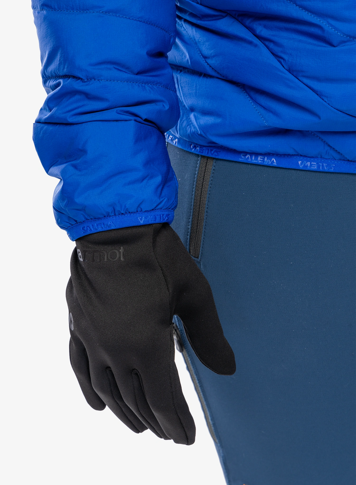 Rokavice iz flisa Marmot Connect Liner Glove - black