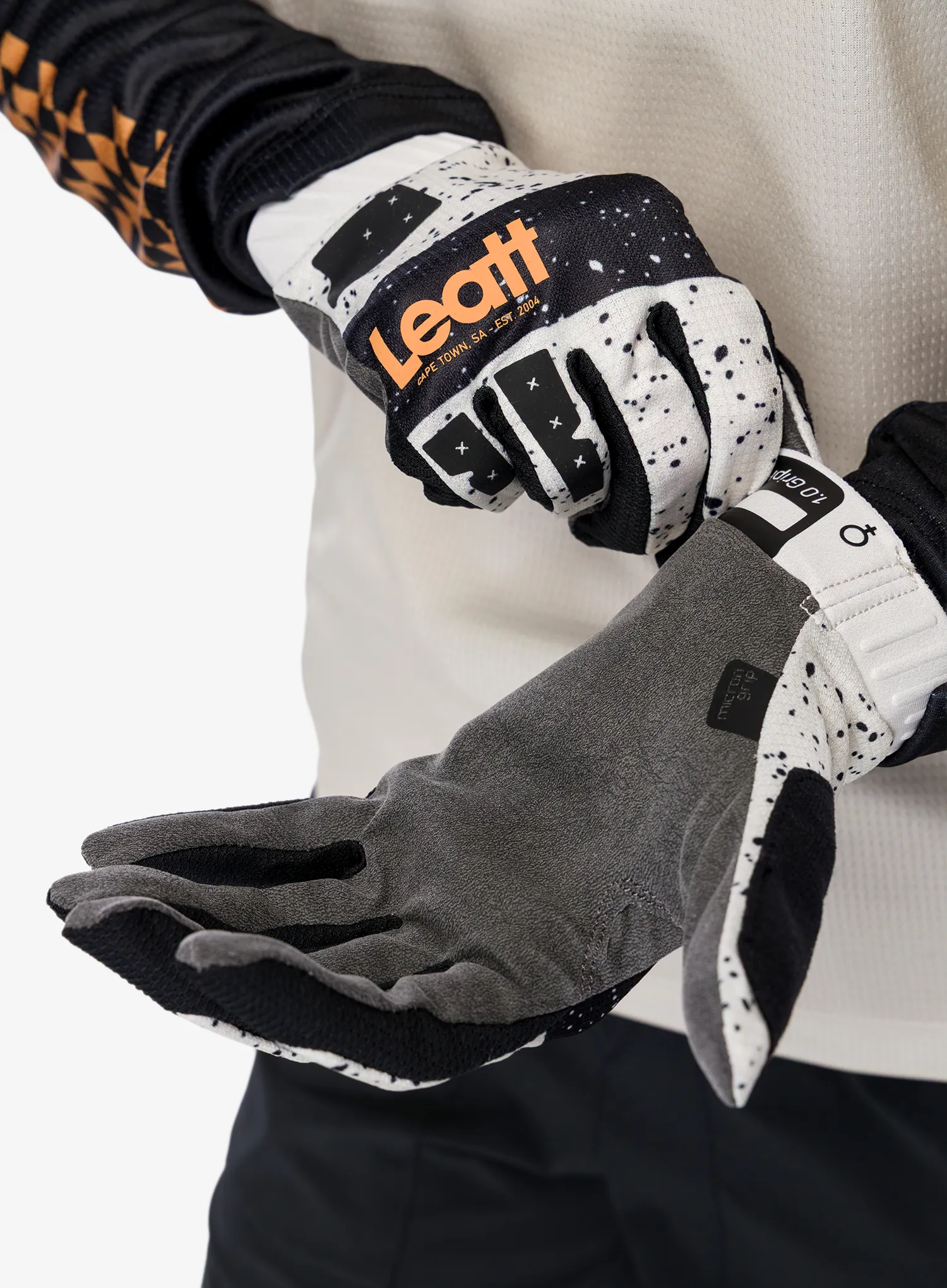Ženske kolesarske rokavice Leatt Glove MTB 1.0 GripR - cream