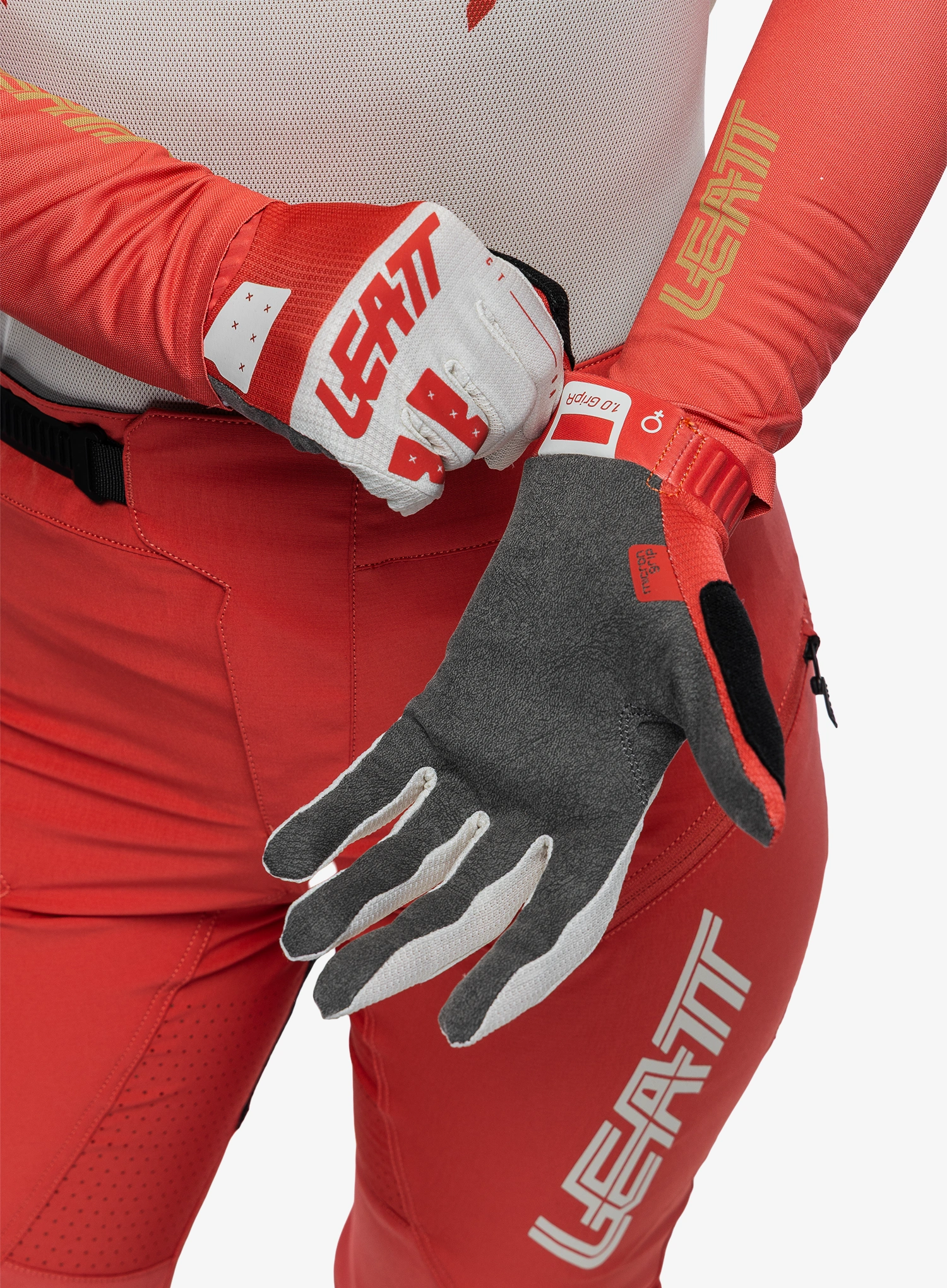 Ženske kolesarske rokavice Leatt Glove MTB 1.0 GripR - dusty red