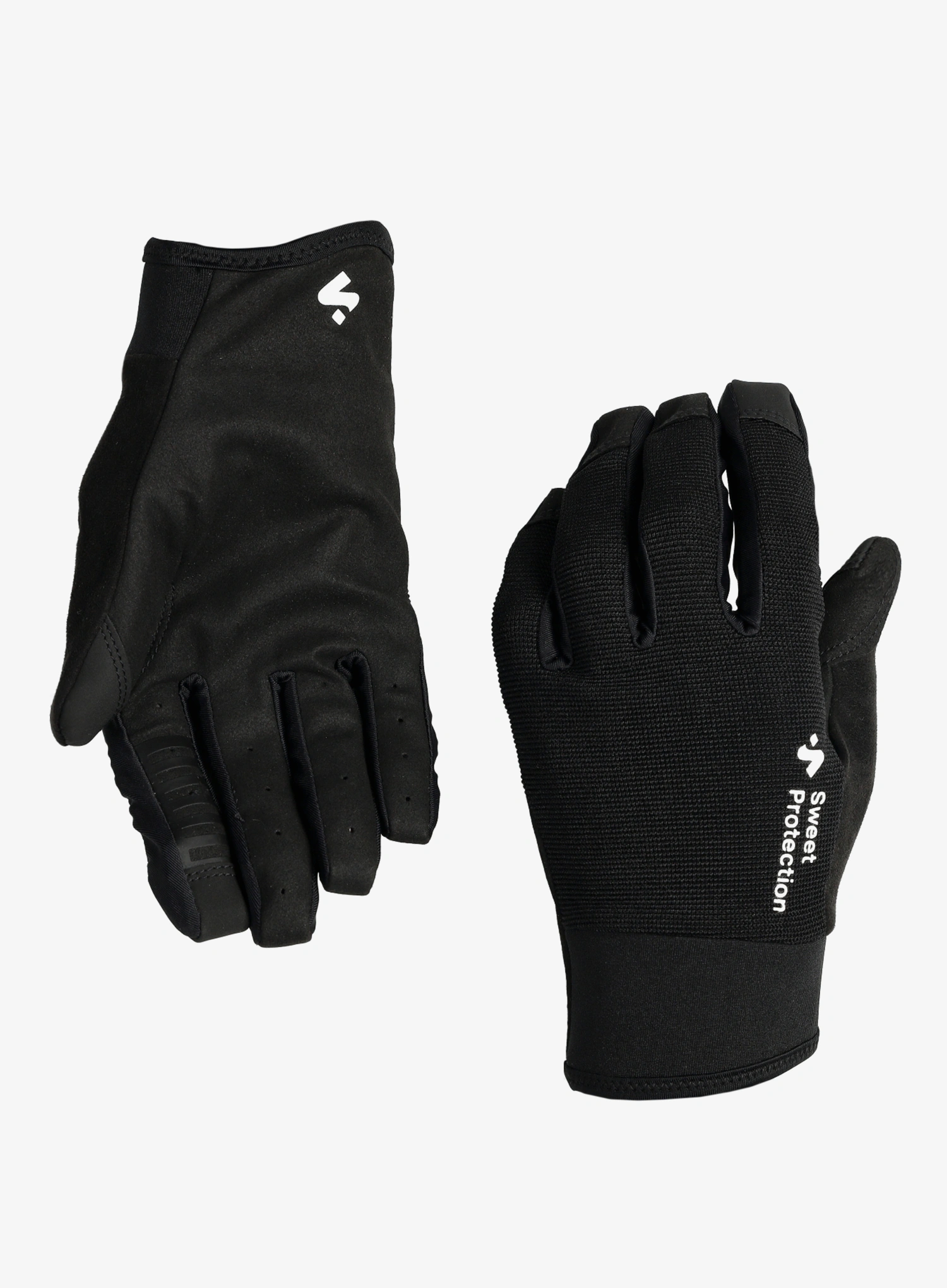Ženske kolesarske rokavice Sweet Protection Hunter Gloves - black/black