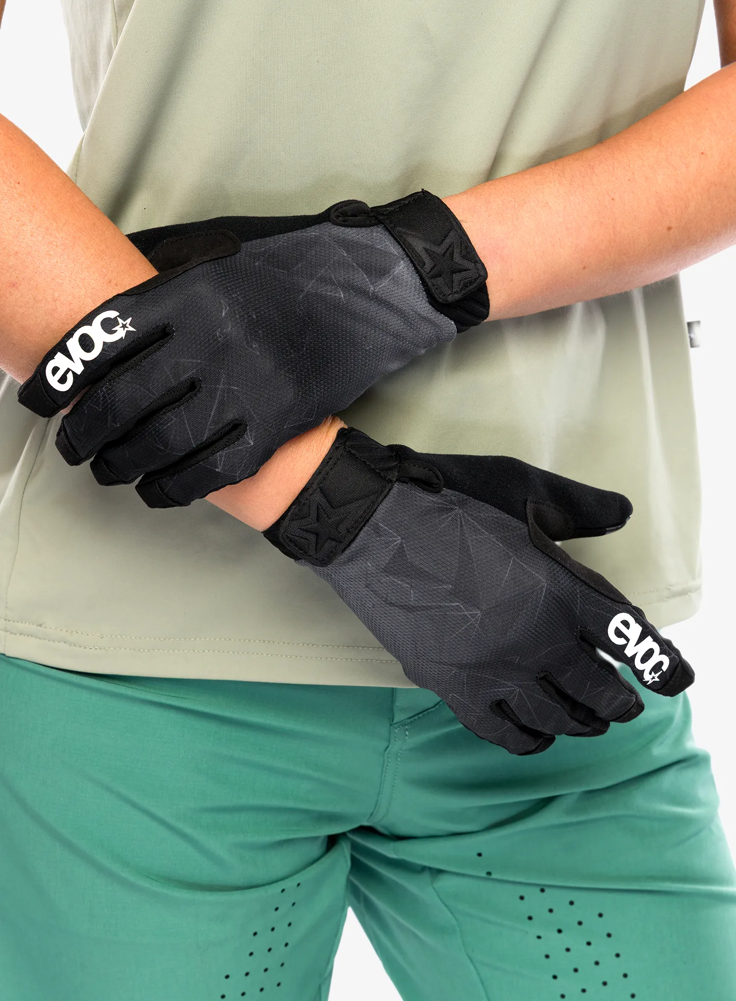 Kolesarske rokavice dolge Evoc Enduro Touch Glove - black
