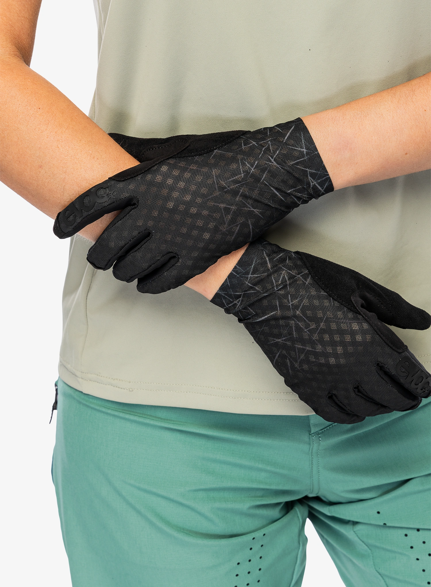 Kolesarske rokavice Evoc Lite Touch Glove - black