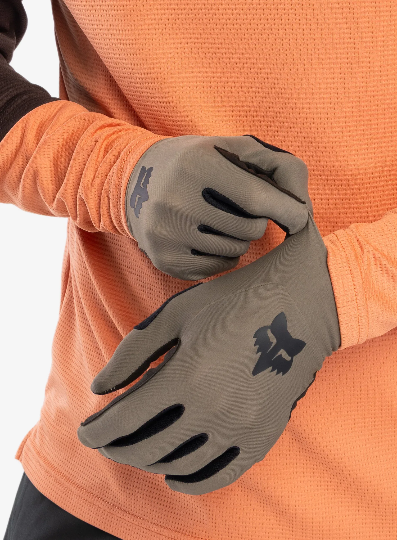 Kolesarske rokavice Fox Flexair Glove - ash