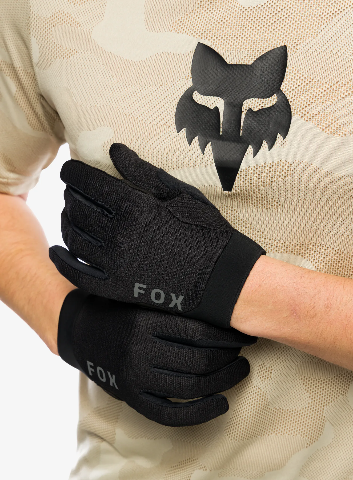 Kolesarske rokavice Fox Ranger Glove Gel - black