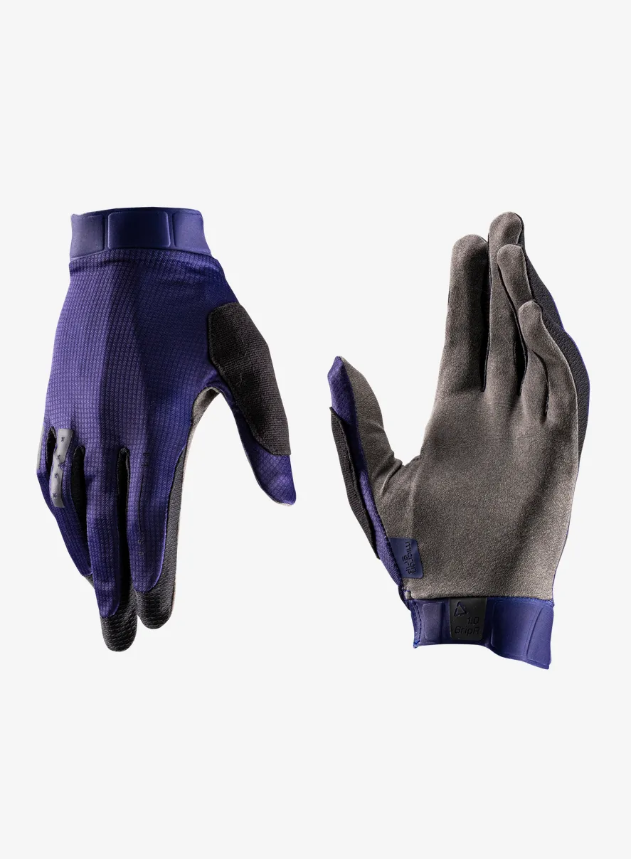 Kolesarske rokavice Leatt Glove MTB 1.0 GripR - galaxy blue