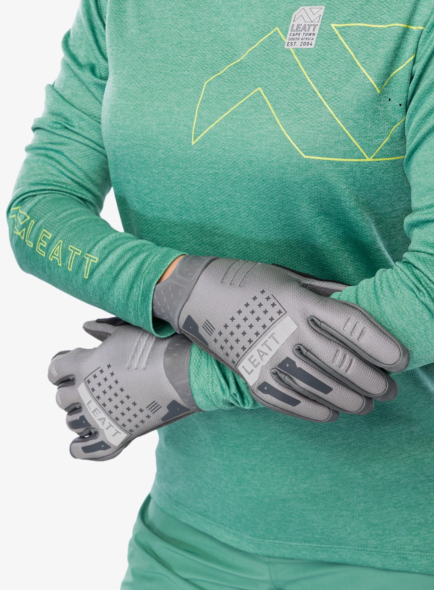 Kolesarske rokavice Leatt Glove MTB 2.0 SubZero - granite