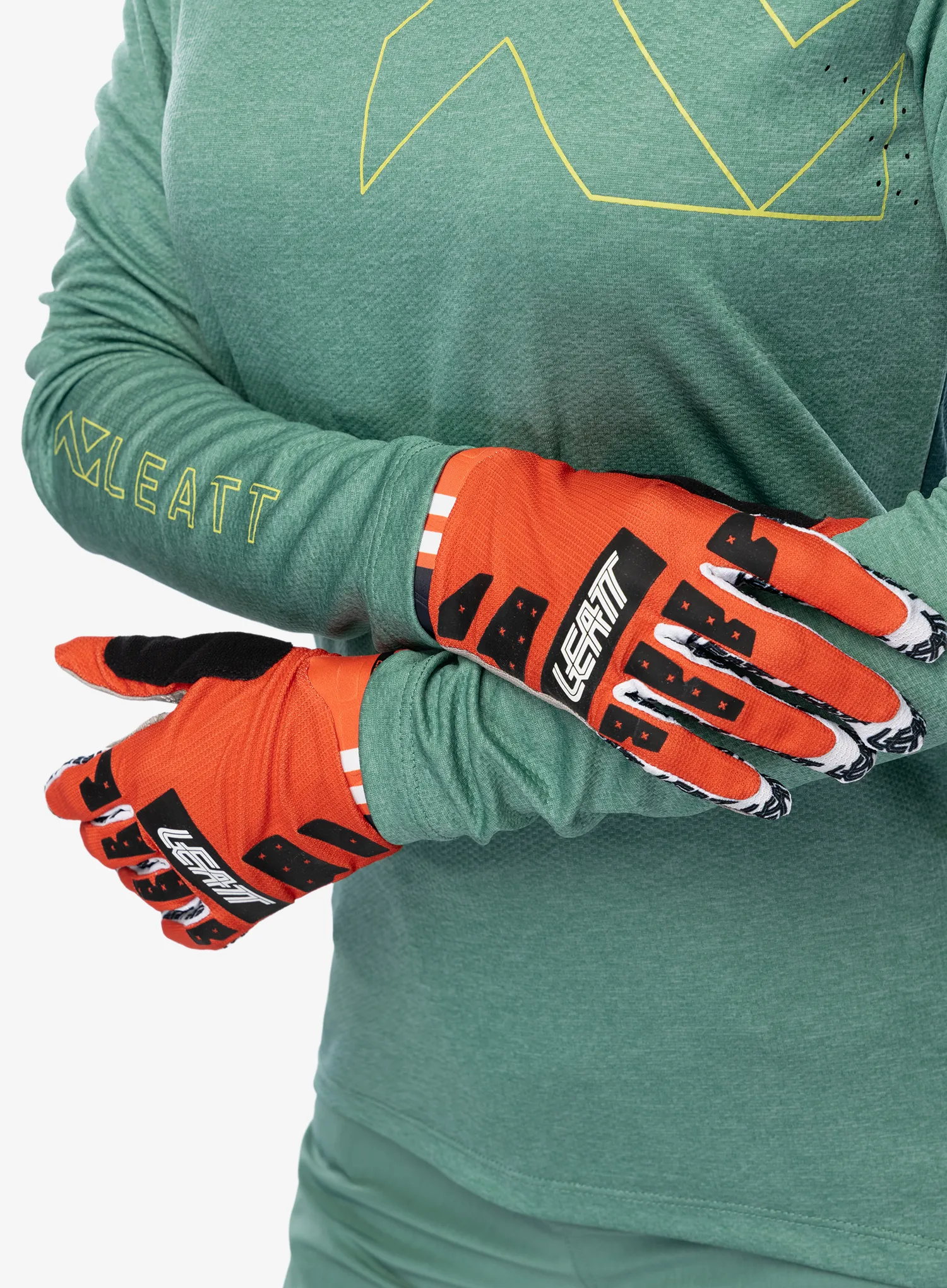 Kolesarske rokavice Leatt Glove MTB 2.0 X-Flow - glow
