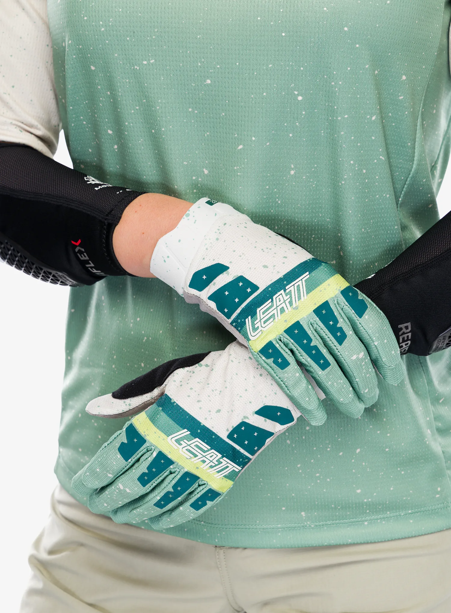 Kolesarske rokavice Leatt Glove MTB 2.0 X-Flow - pistachio