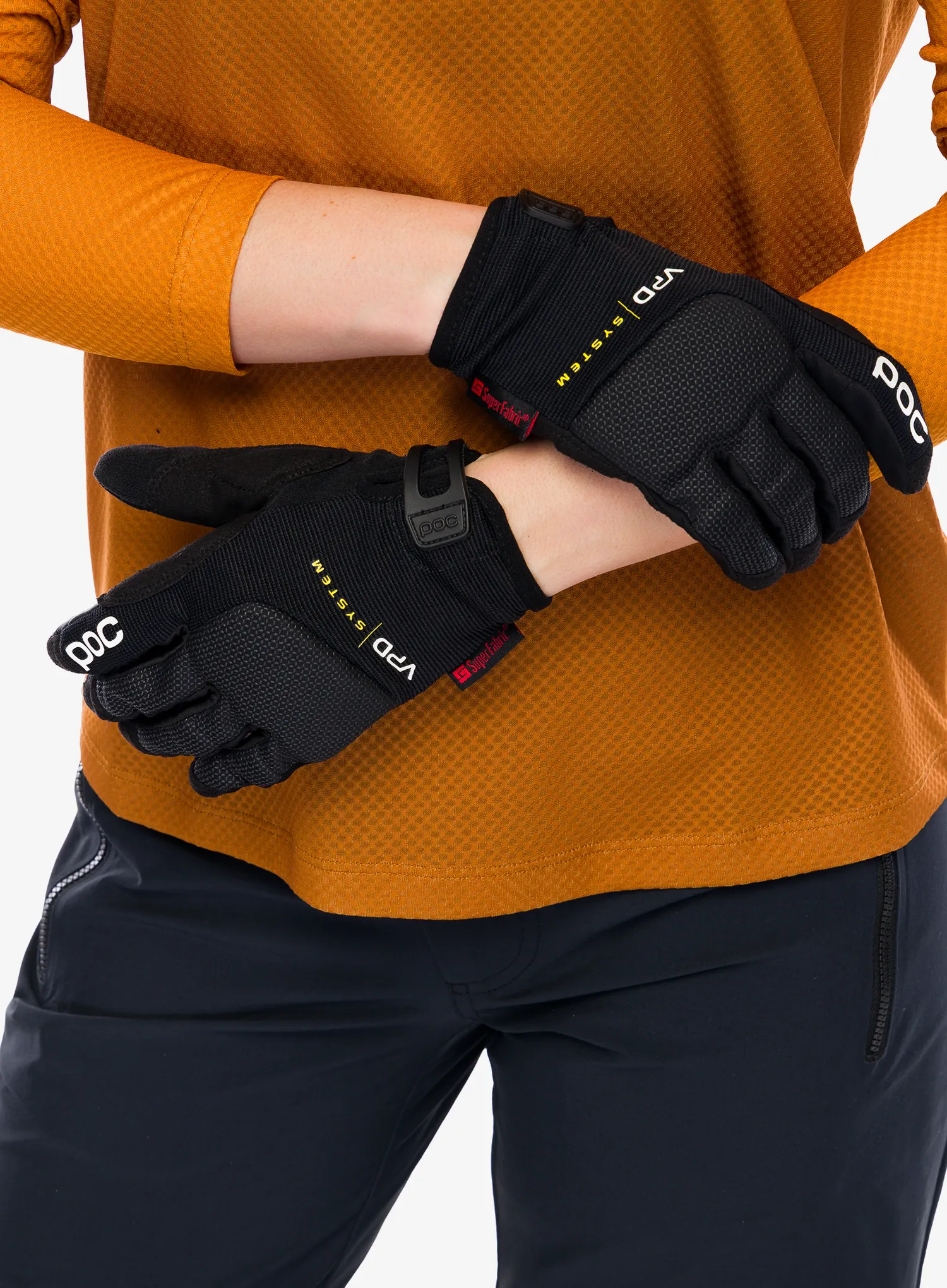 Kolesarske rokavice POC Resistance Pro DH - uranium black