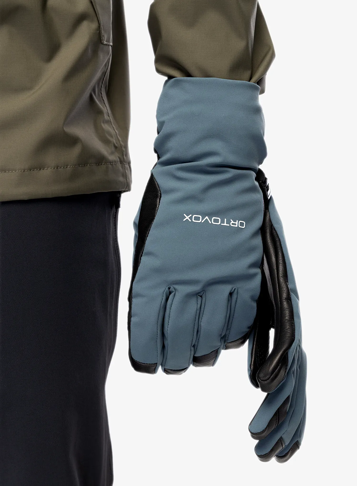 Softshell rokavice Ortovox Tour Glove - dark arctic grey
