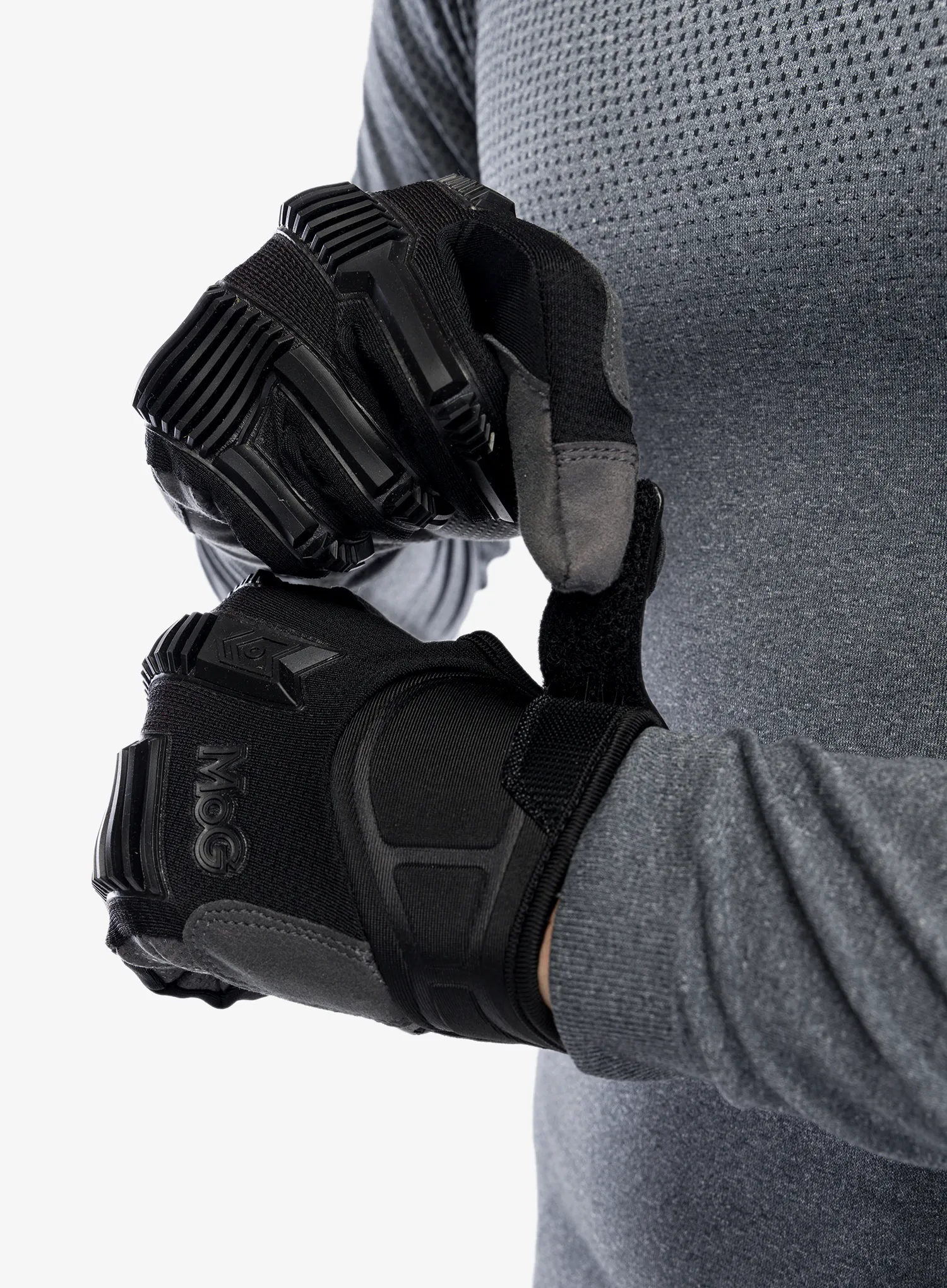 Taktične rokavice MoG Target High Abrasion ErgoShield - black