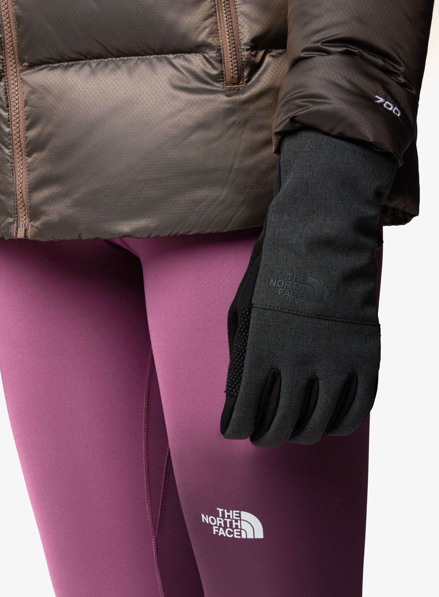 Ženske pohodniške rokavice The North Face Apex Etip Glove - tnf dark grey heather