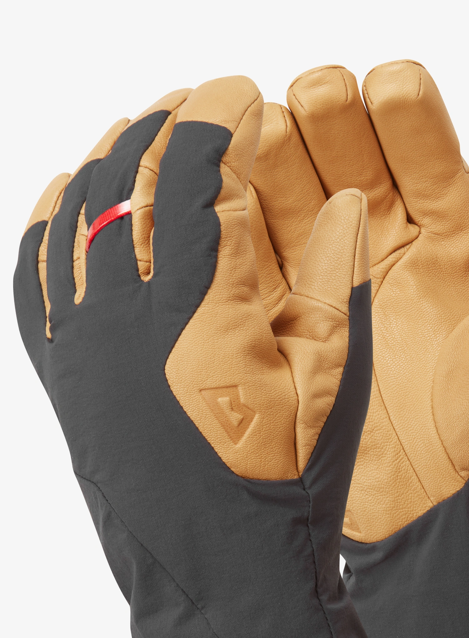 Pohodniške rokavice Mountain Equipment Serac Gauntlet - black/tan