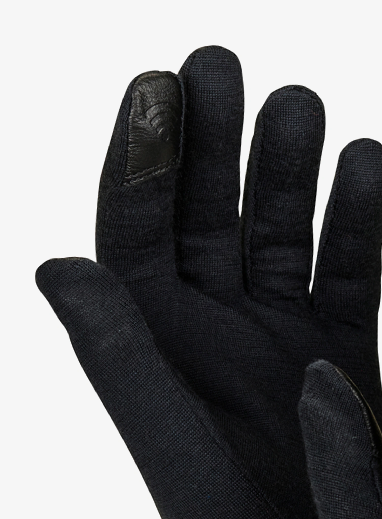 Volnene rokavice Ortovox 185 Rock'N'Wool Glove Liner - black raven