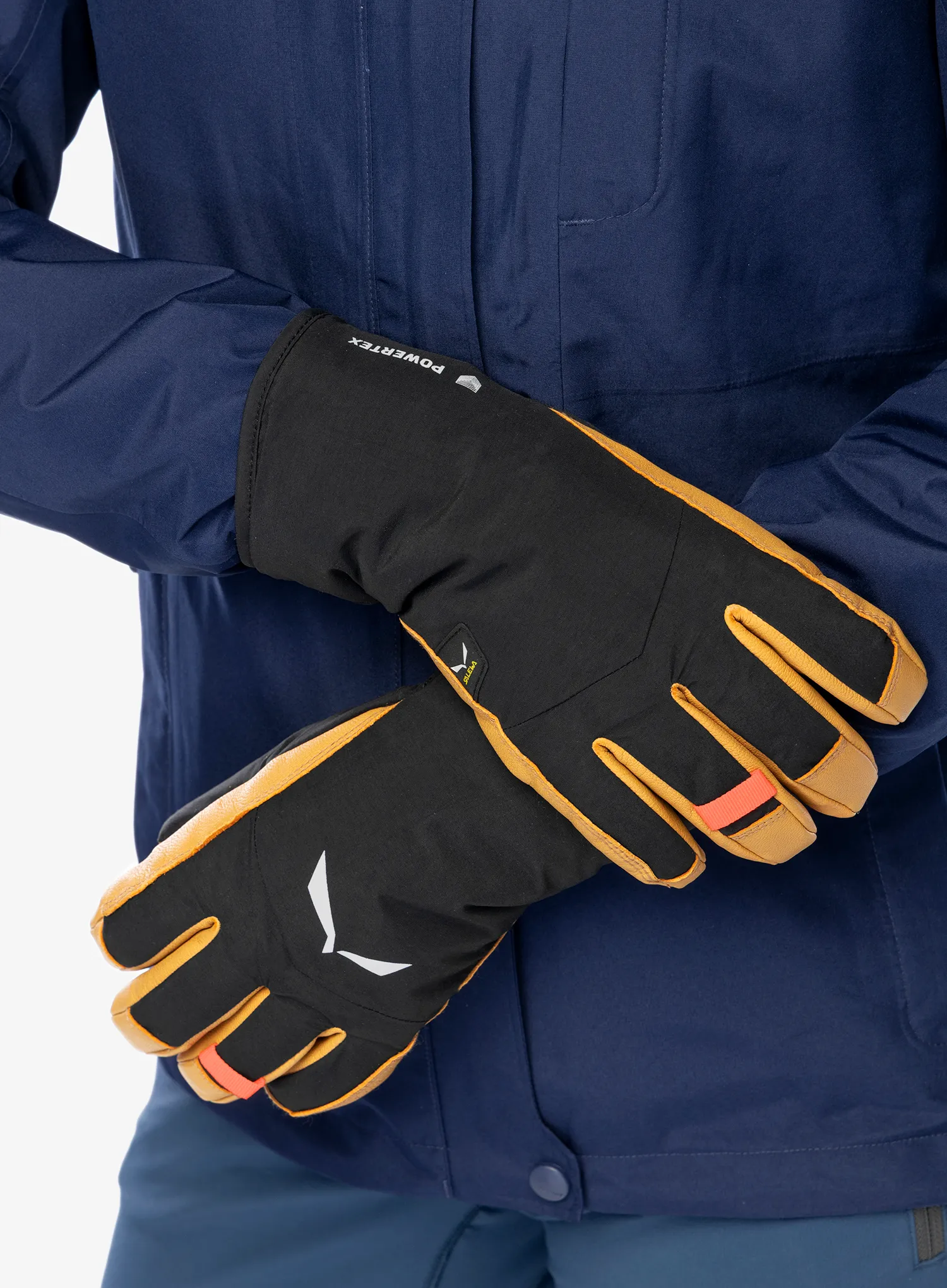 Ženske nepremočljive rokavice Salewa Ortles PTX/TWR Gloves - black out