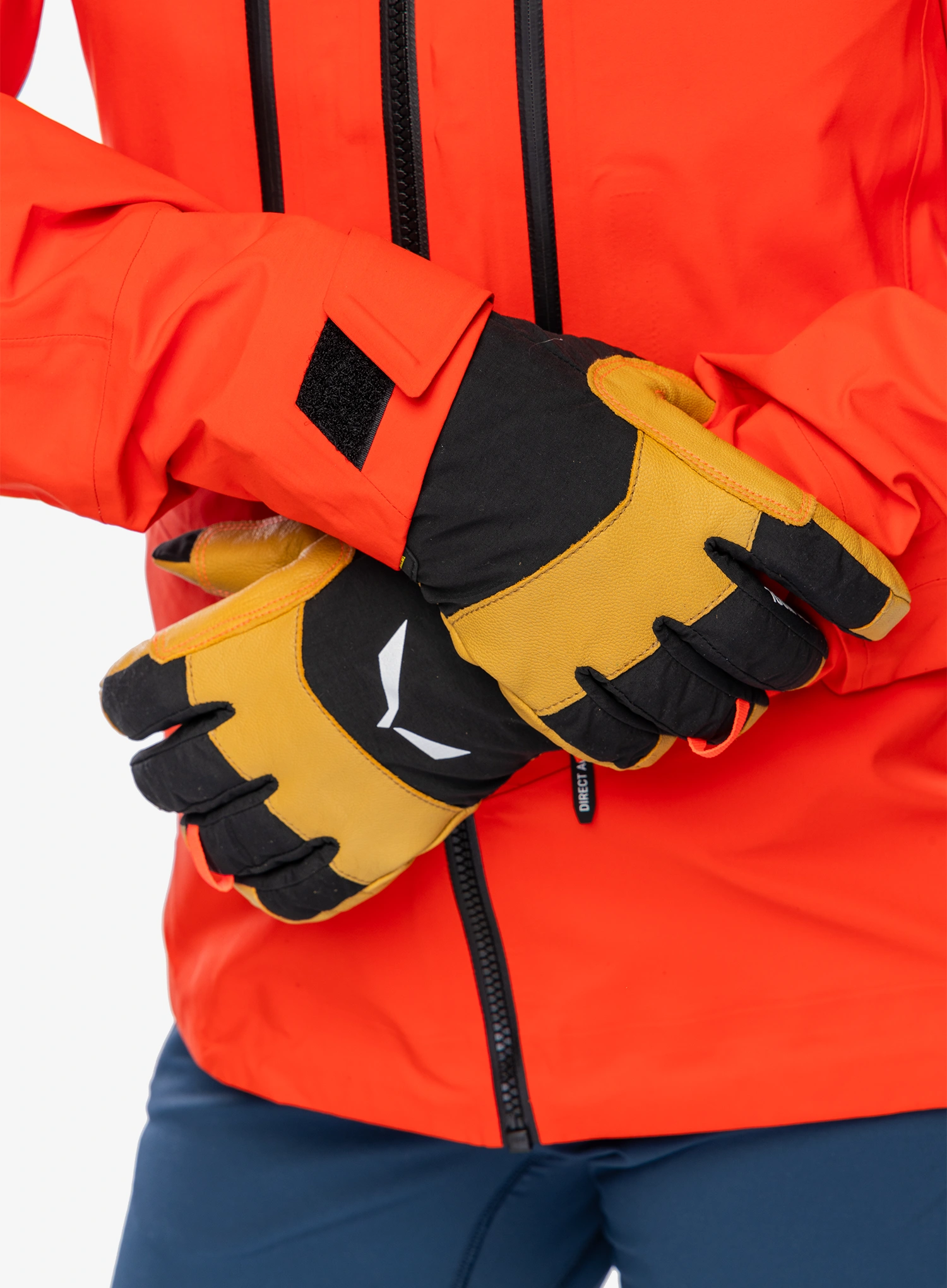 Ženske nepremočljive rokavice Salewa Ortles TirolWool Gloves - black out