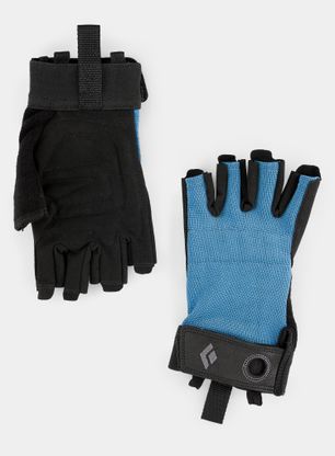 Moške rokavice z verigo Black Diamond Crag Half-Finger Gloves - astral blue