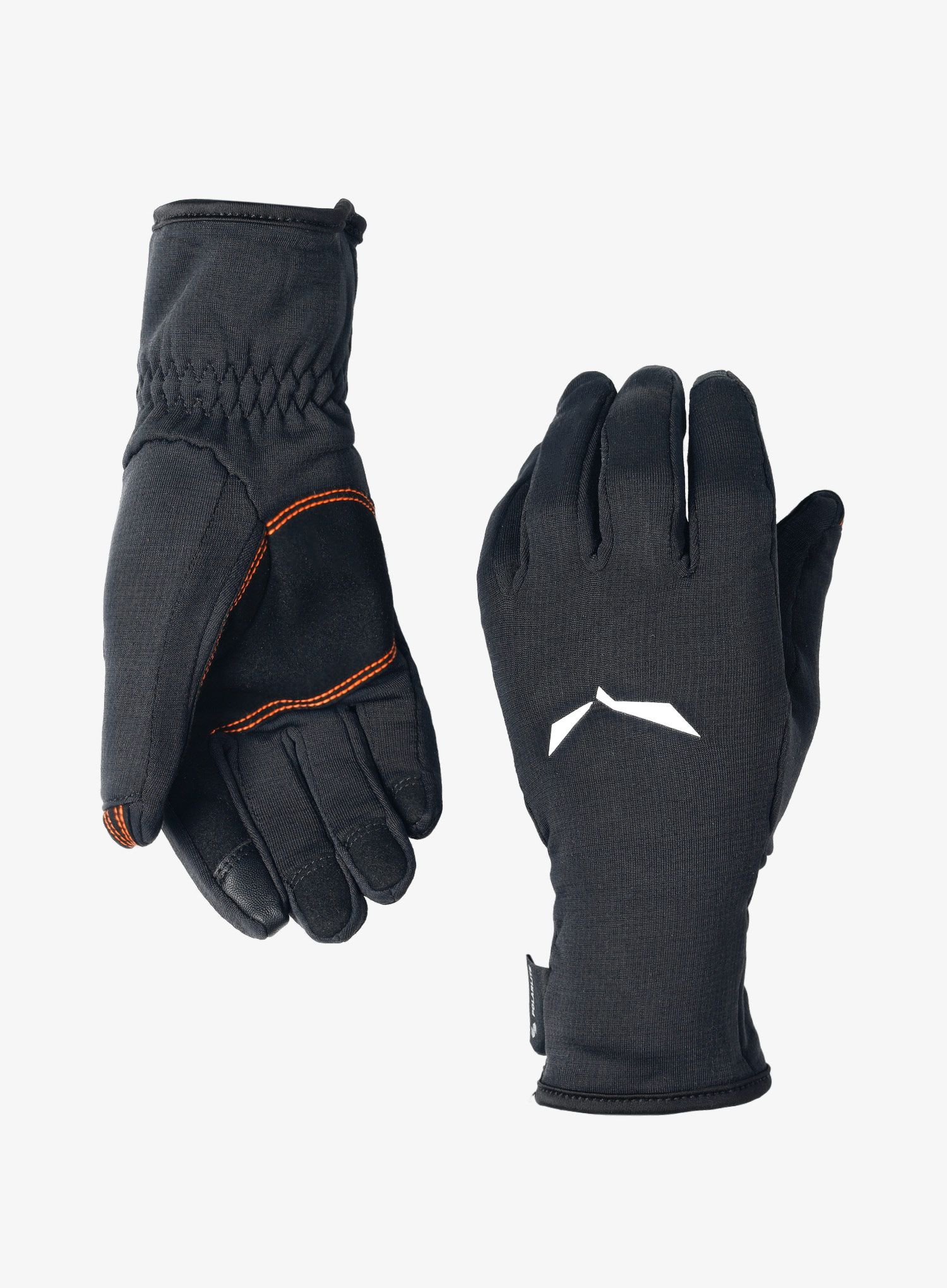 Rokavice iz flisa Salewa Ortles PL Gloves - black out