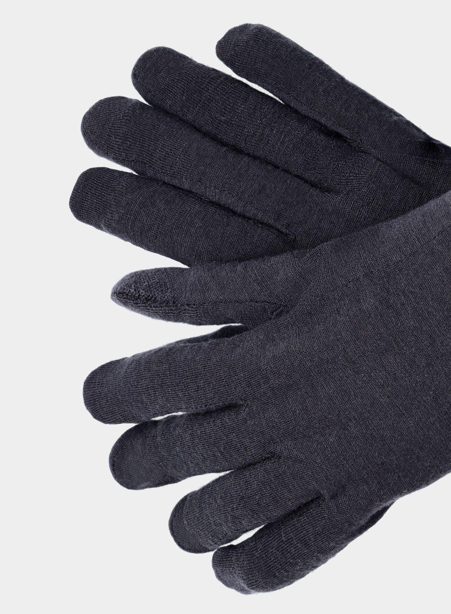 Volnene rokavice Salewa Cristallo Liner Gloves - black out