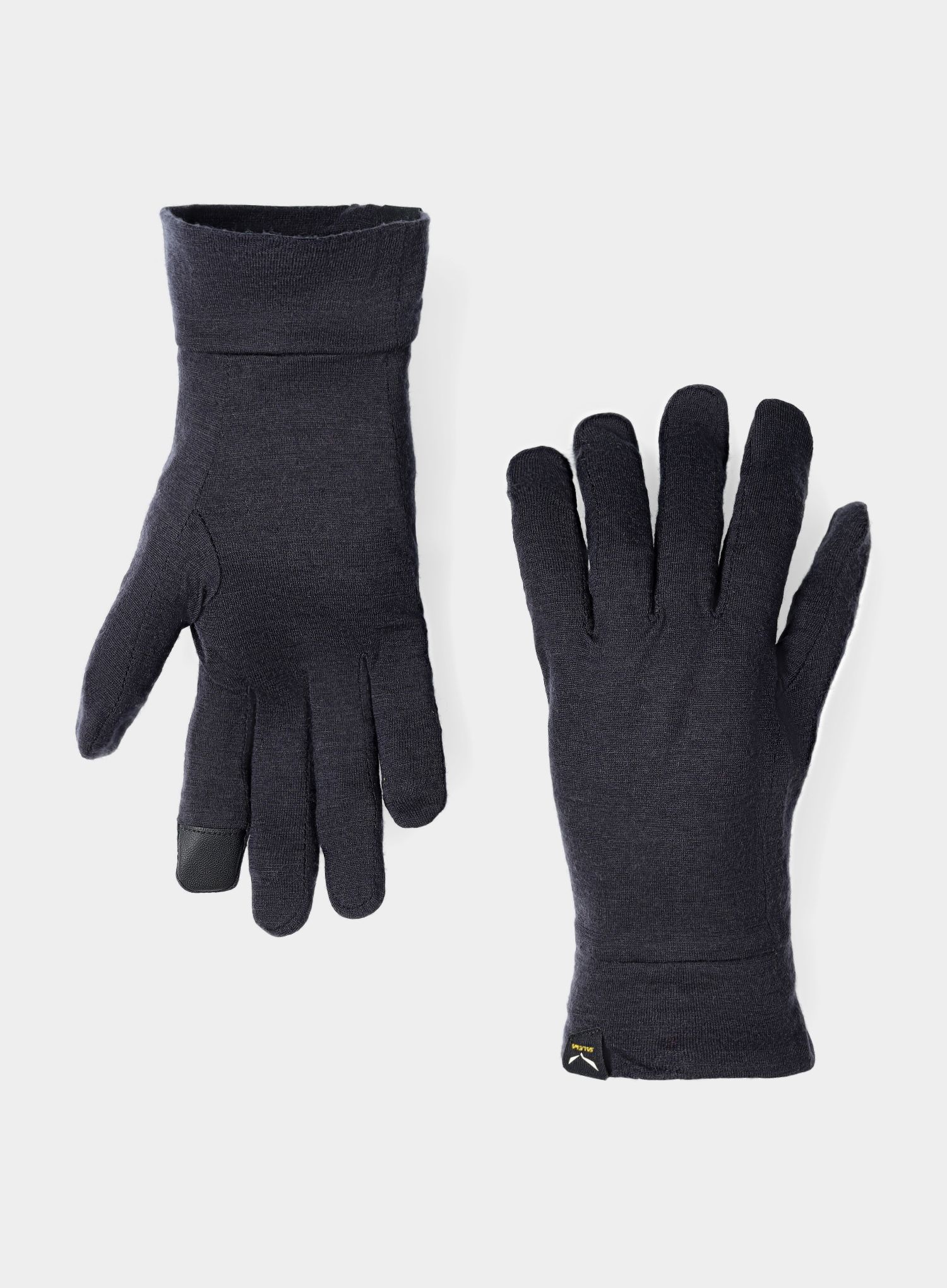 Volnene rokavice Salewa Cristallo Liner Gloves - black out