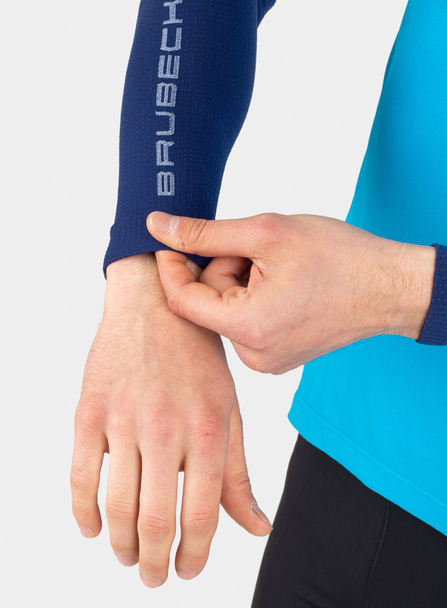 Kolesarski rokavi Brubeck Bicycle Arm Warmers - blue