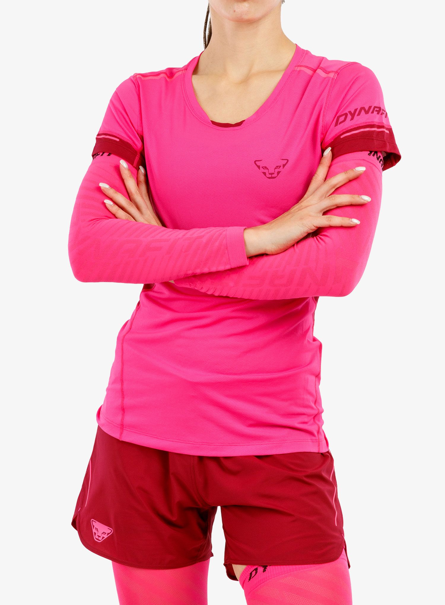 Tekaške rokavčki Dynafit Performance Arm Guard - pink glo