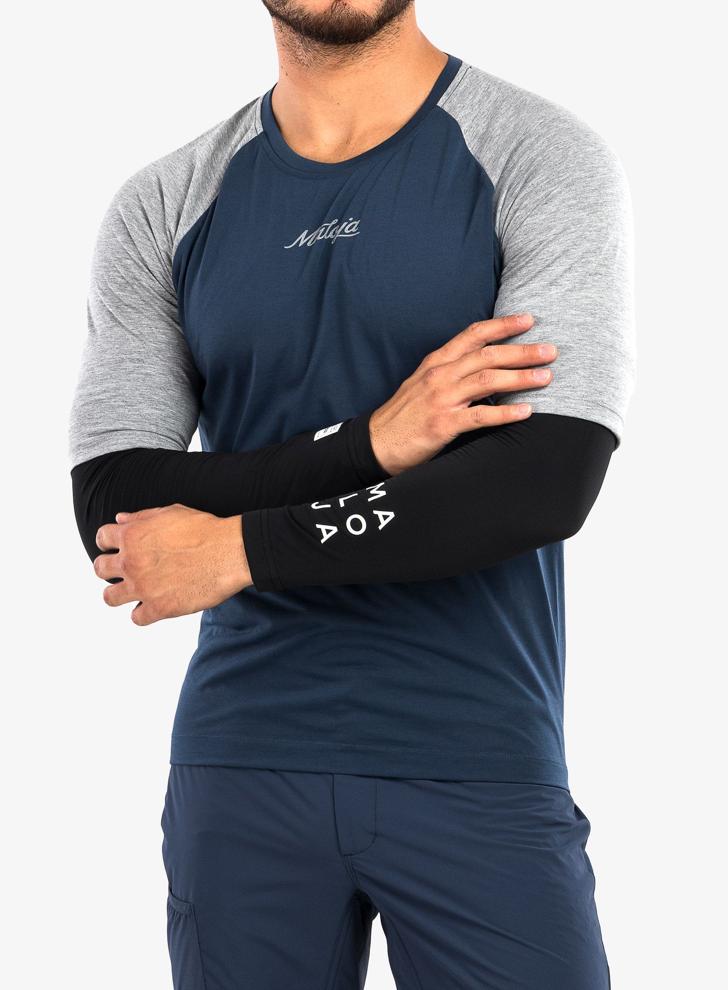Tekaške rokavi Maloja Taisch Armwarmers - moonless
