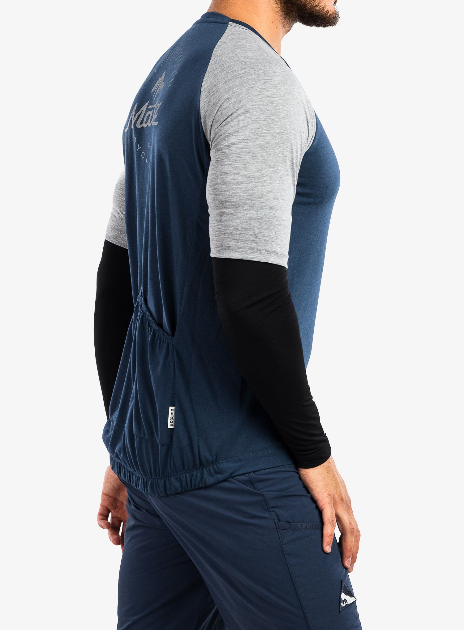 Tekaške rokavi Maloja Taisch Armwarmers - moonless